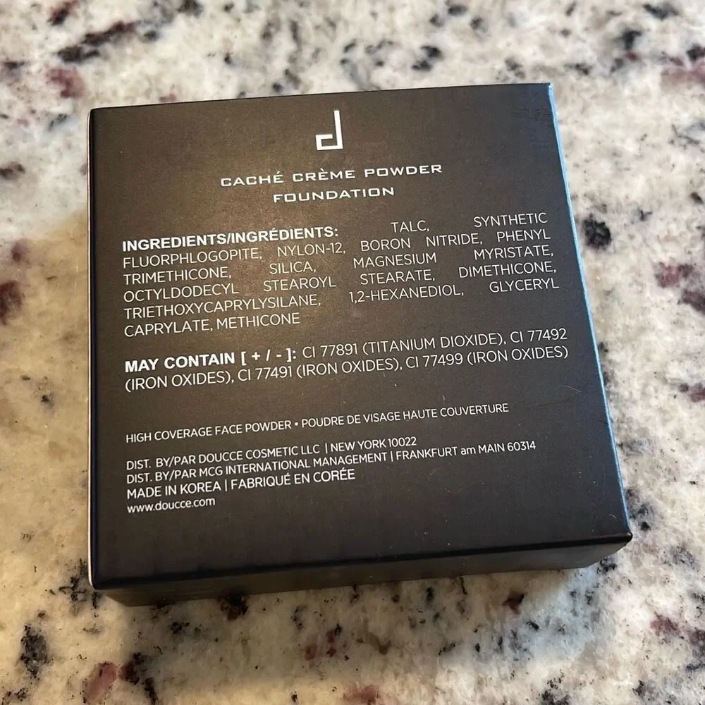 Caché Crème‎ Powder Foundation By Doucce YL3 New